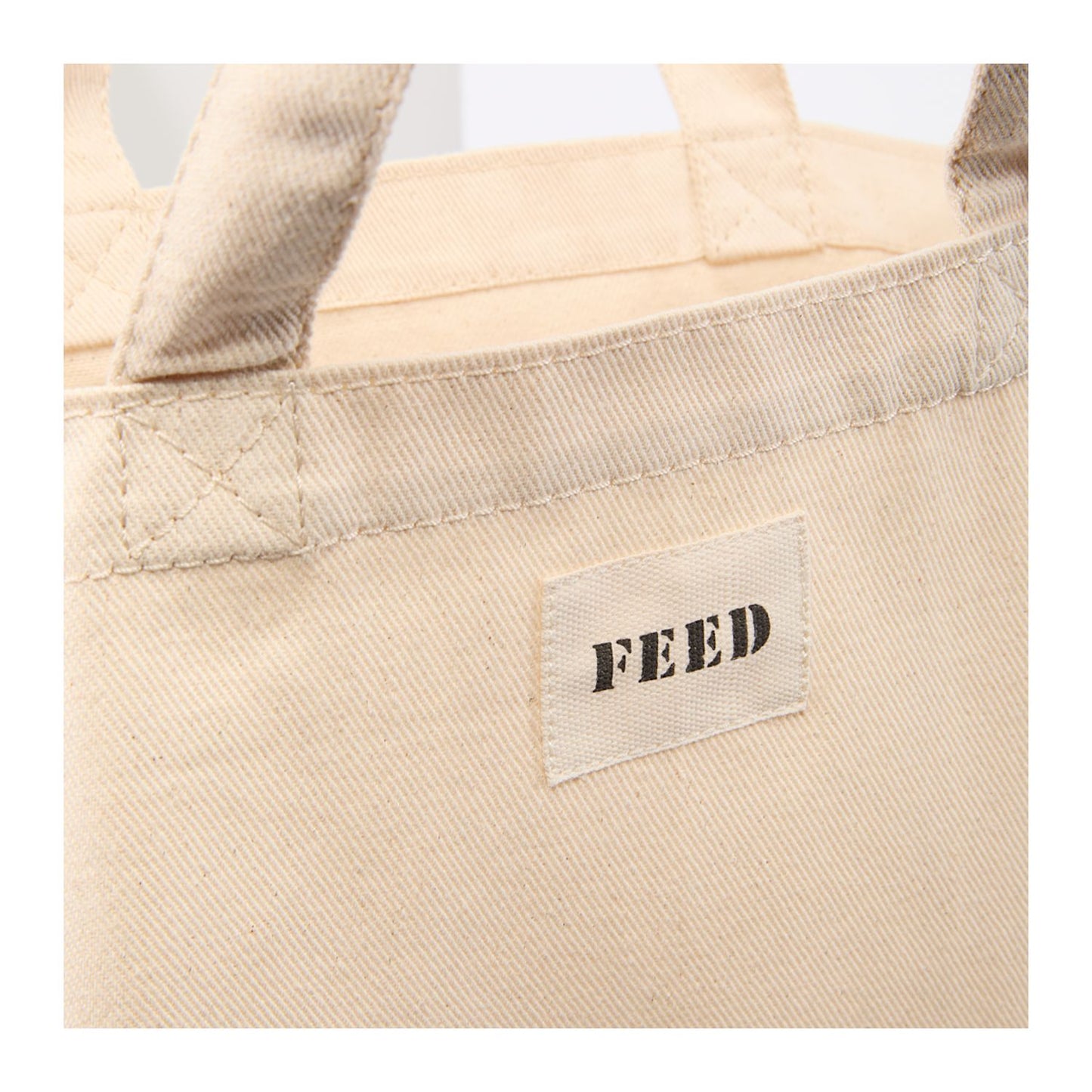 FEED Organic Cotton Shopper Tote