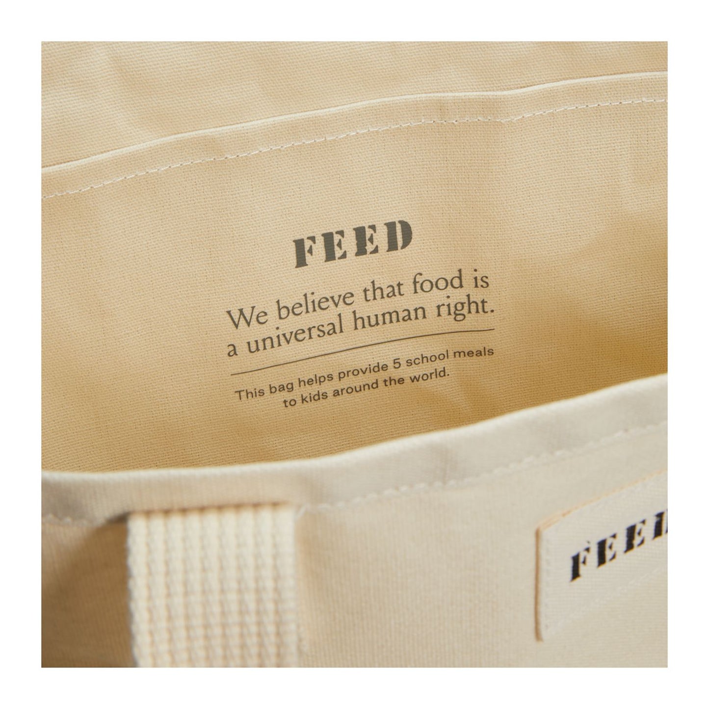 FEED Organic Cotton Weekend Tote