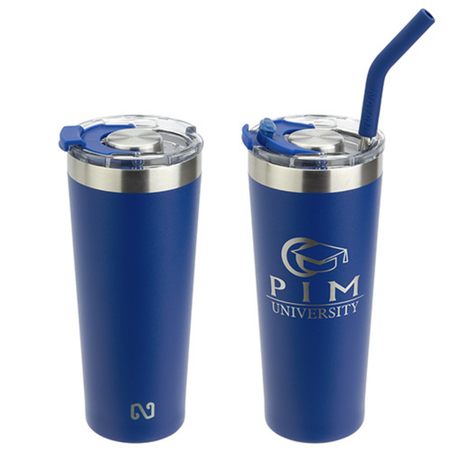NAYAD® Trouper 22 oz Stainless Double-wall Tumbler with Straw