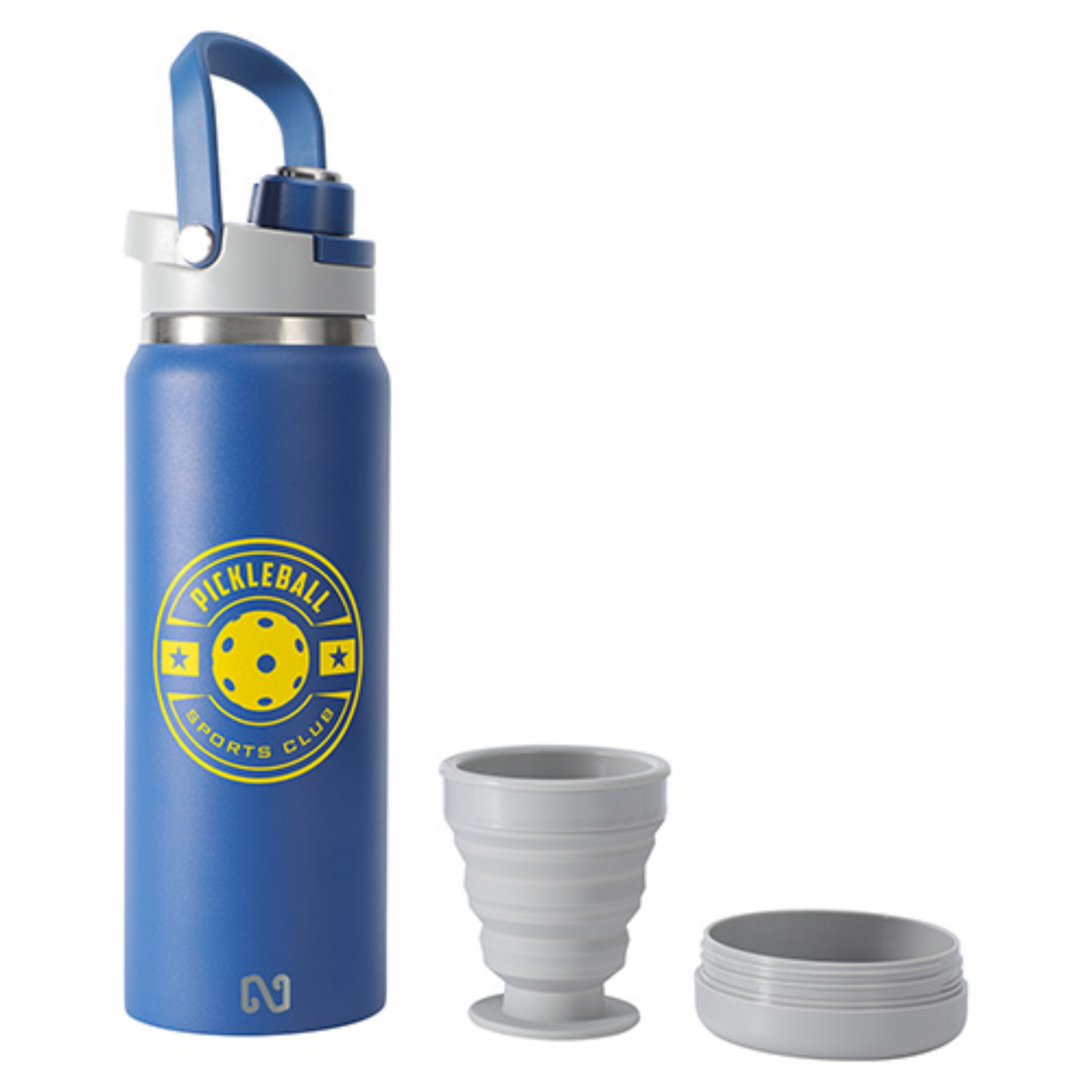 NAYAD® Crusade 28 oz Stainless Steel Double-Wall Bottle with Hidden Cup