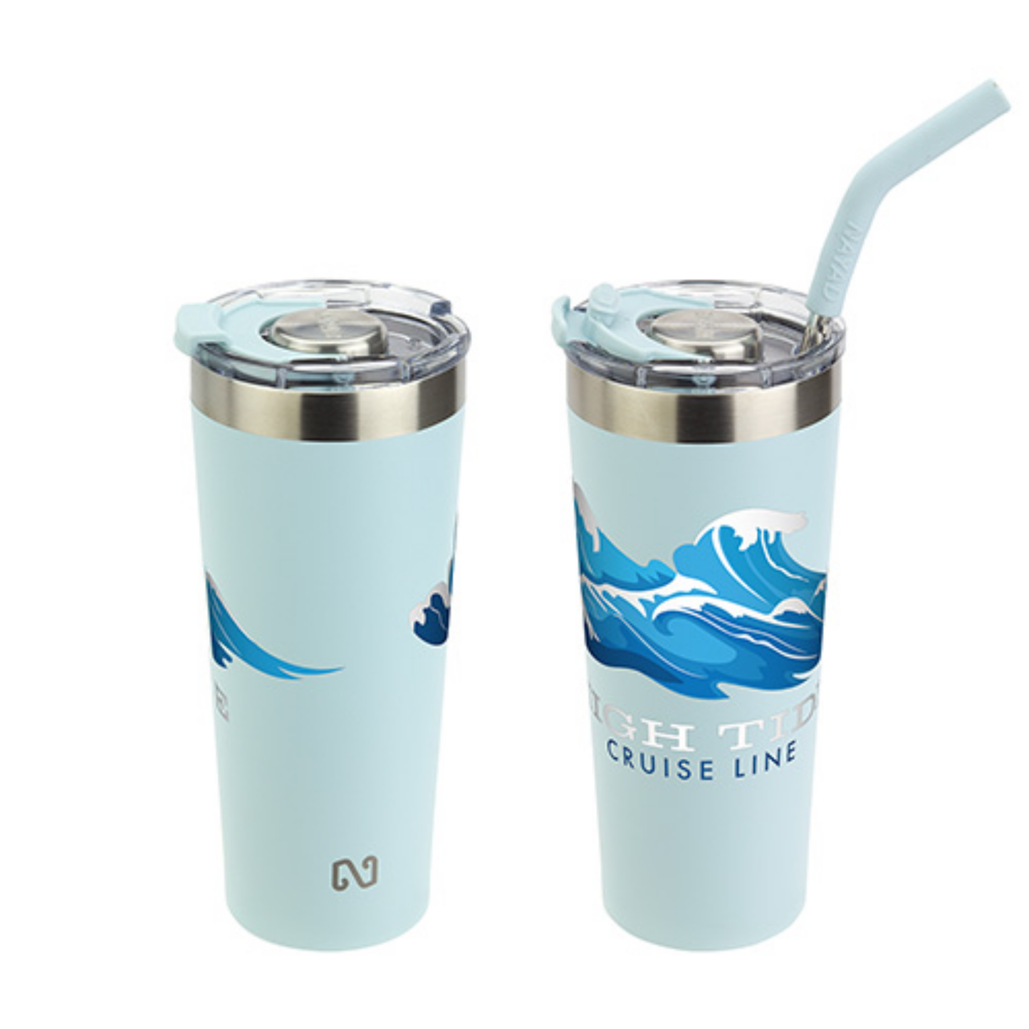 NAYAD® Trouper 22 oz Stainless Double-wall Tumbler with Straw