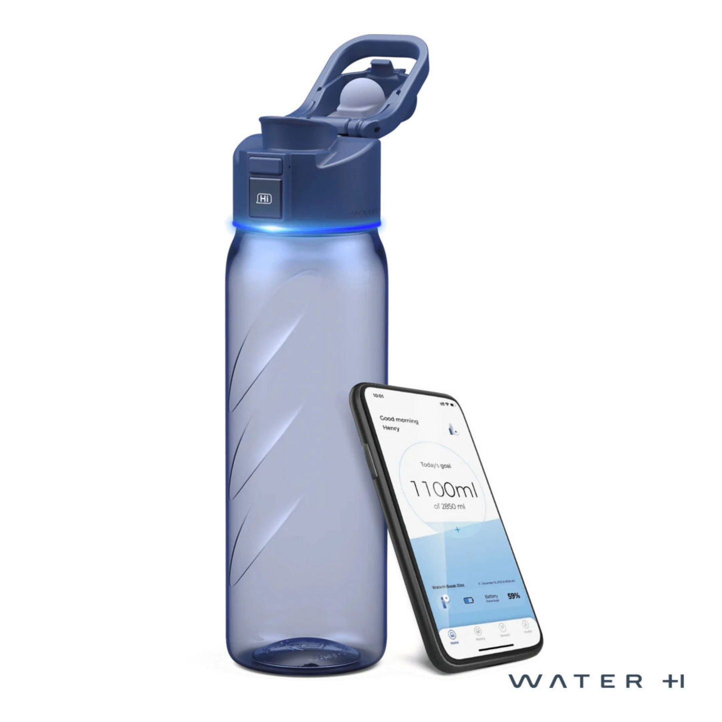 Water H® Boost Lite Chug Lid Smart Bottle