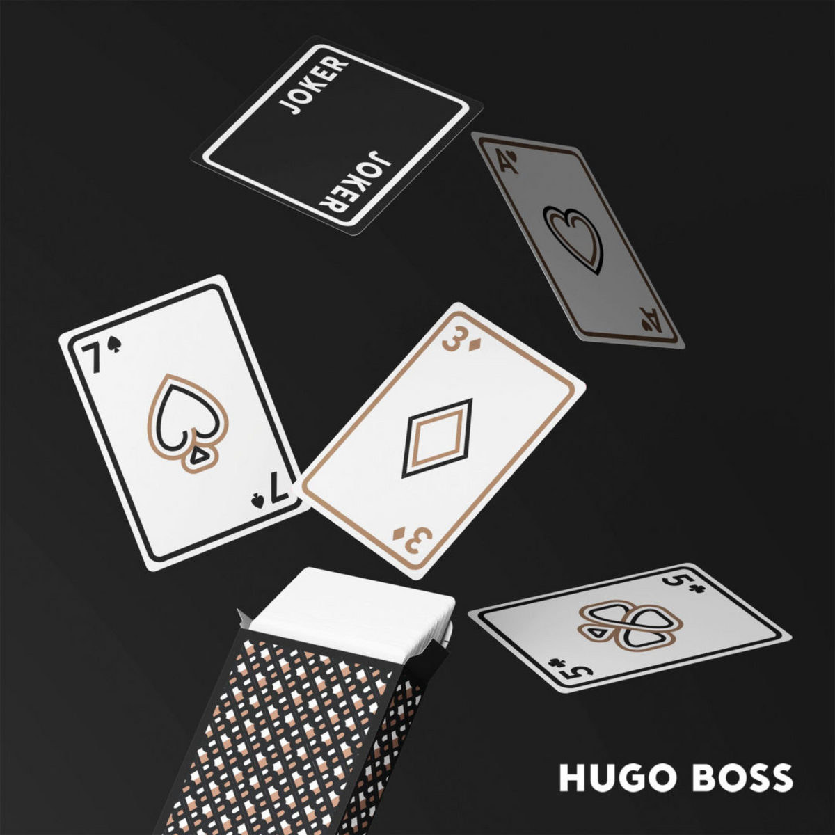 Hugo Playing Card Hugo Boss® Iconic 2 Deck Playing Cards – White Rabbit Creative