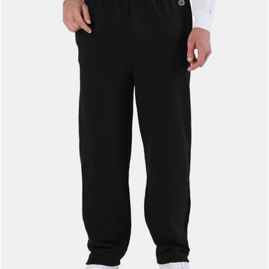 P800 - Champion Men's Powerblend® Open-Bottom Sweatpants with Pockets
