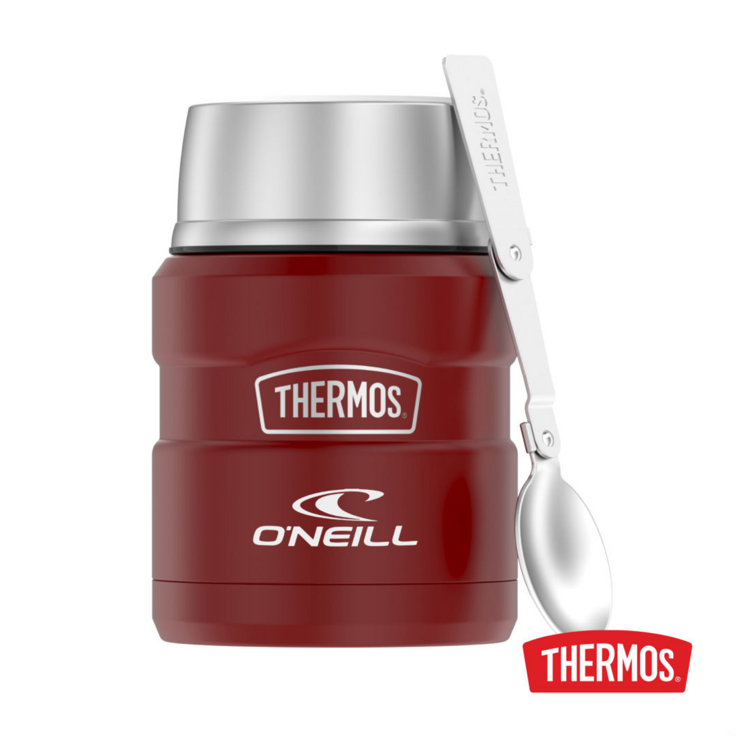 Thermos® King™ SS Food Jar w/Folding Spoon