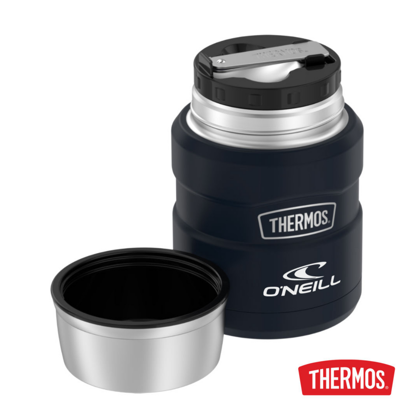 Thermos® King™ SS Food Jar w/Folding Spoon