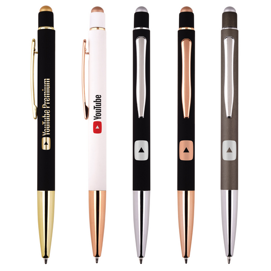 I154 Top Notch Reflection 2-in-1 Ballpoint Pen/Stylus