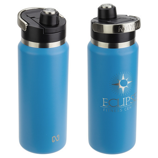 NAYAD® Traveler 26 oz Stainless Double-wall Bottle with Twist-Top Spout