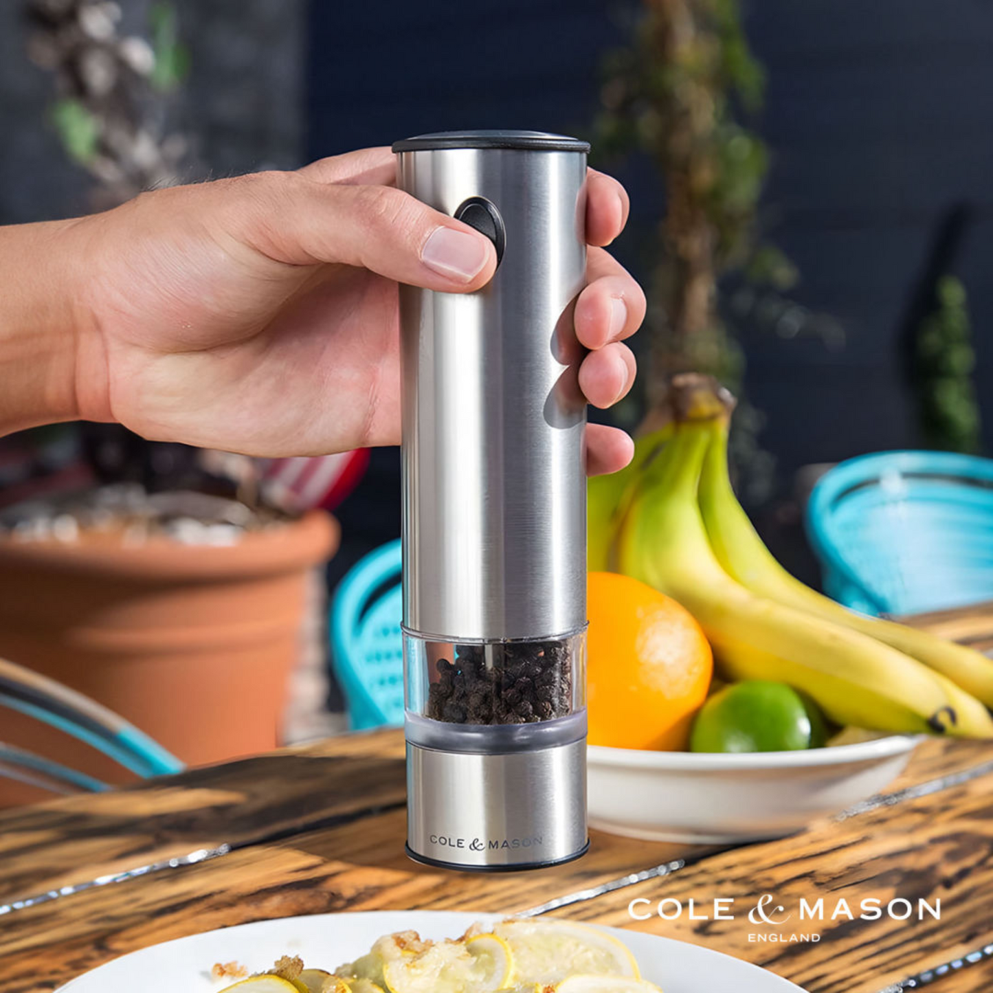 Cole & Mason™ Battersea Electronic Salt & Pepper Gift Set