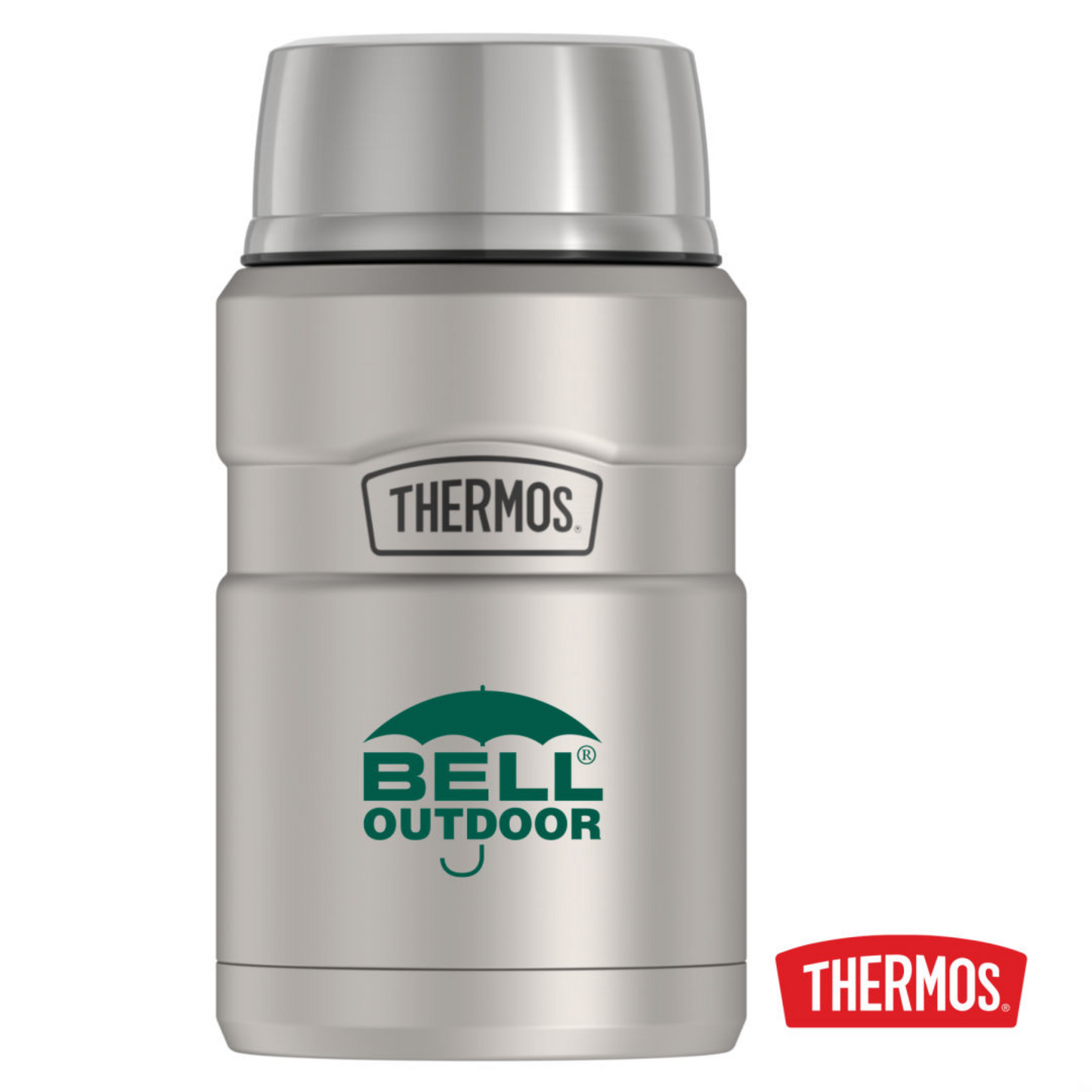 Thermos® King™ SS Food Jar w/Folding Spoon