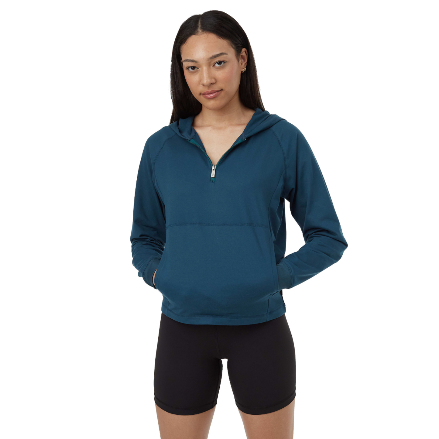tentree Stretch Knit Quarter Zip - Women's