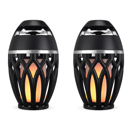 iLive™ Tiki & Bluetooth Speakers with LED Flame