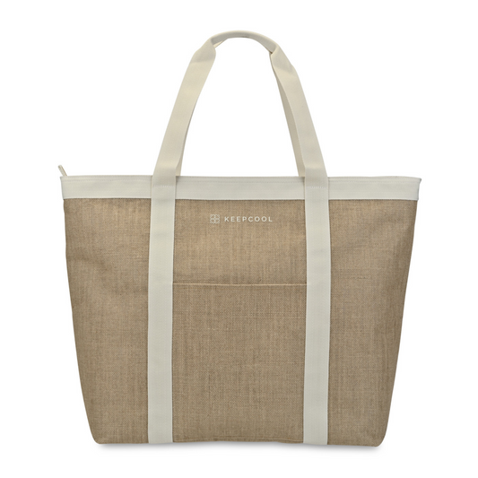 KEEPCOOL® Nairobi Jute Shopper Cooler