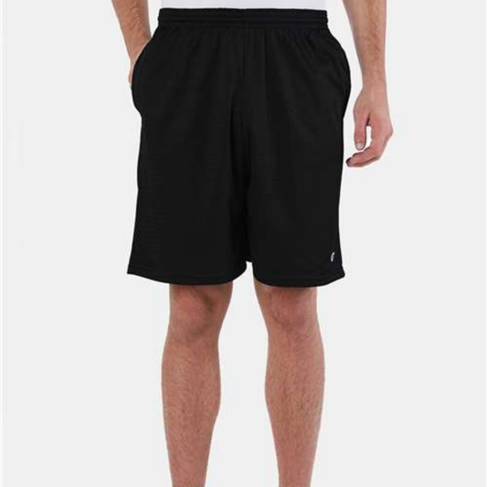 S162 - Champion Men's Polyester Mesh 9" Shorts with Pockets