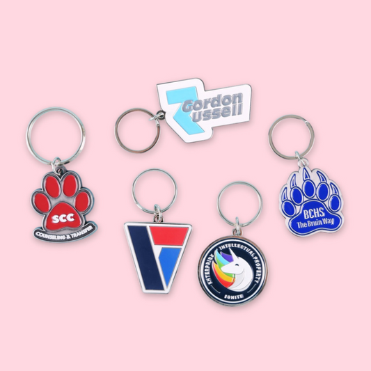 DSKY2 - 1.75" x 1.75" Diestruck Soft Enamel Keychain