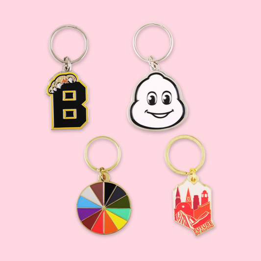 DSKY1 - 1.5" Diestruck Soft Enamel Keychain