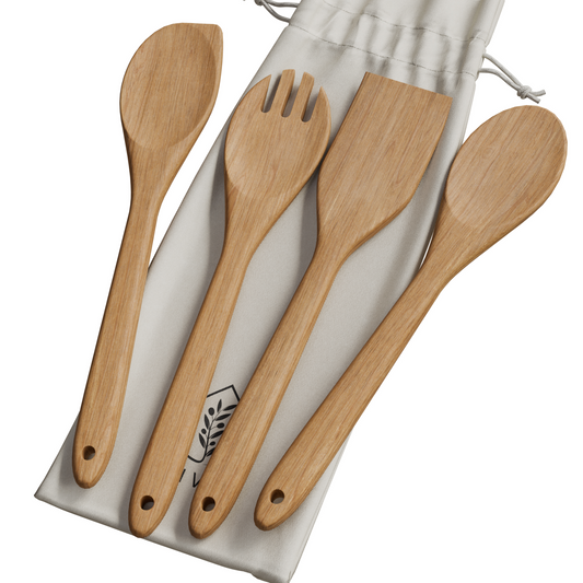 LF107 - Haven Acacia Wood Cooking Utensils