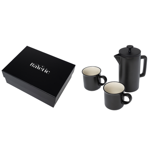 LF112 - Highland Porcelain French Press Coffee Set