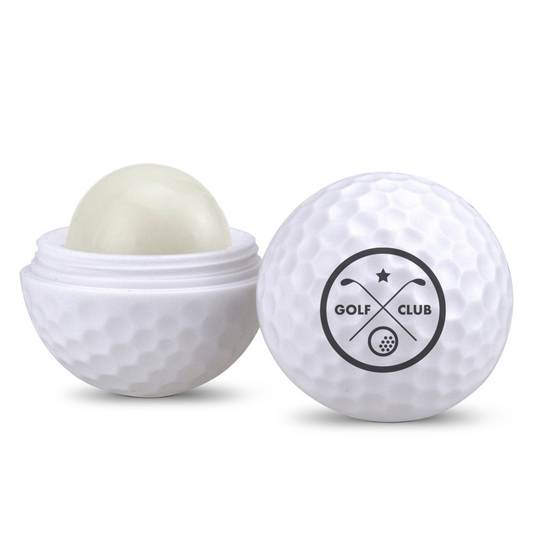 MGB18 - Golf Ball Shaped Lip Moisturizer Container