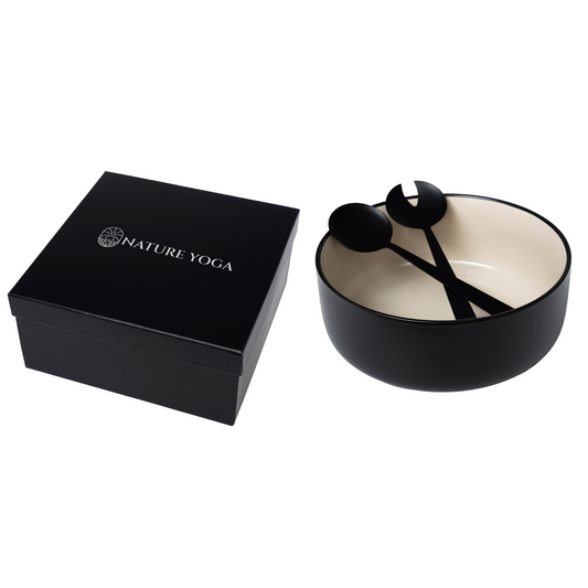 LF111 - Solstice Porcelain Bowl and Serving Utensil Set