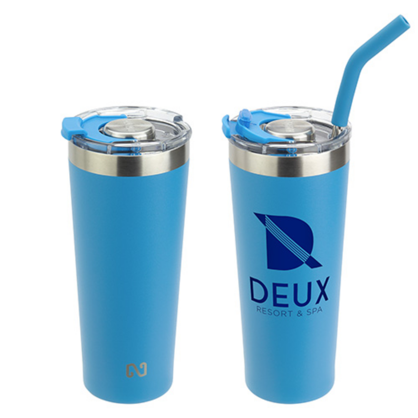NAYAD® Trouper 22 oz Stainless Double-wall Tumbler with Straw