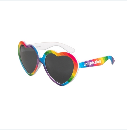 Pride Heart Shaped Sunglasses