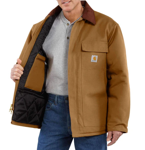 Carhartt Loose Fit Firm Duck Insulated Traditional Coat