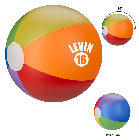 16" Rainbow Beach Ball