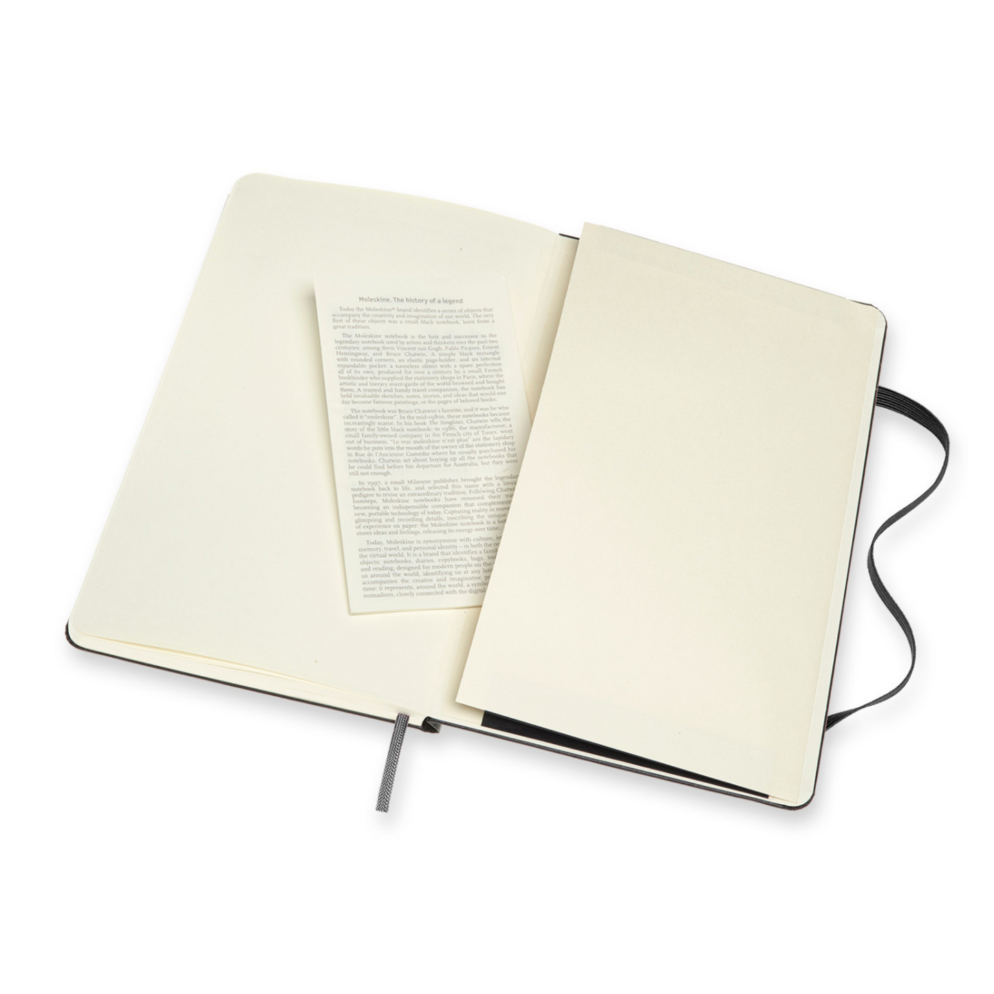 Moleskine® Hard Cover Large Double Layout Notebook