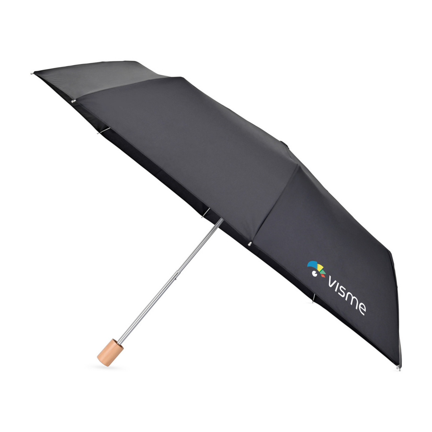 Elements 43" Recycled Manual Folding Umbrella