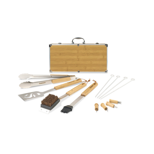 Cuisinart Outdoors® Bamboo 13 PC Grill Tool Set