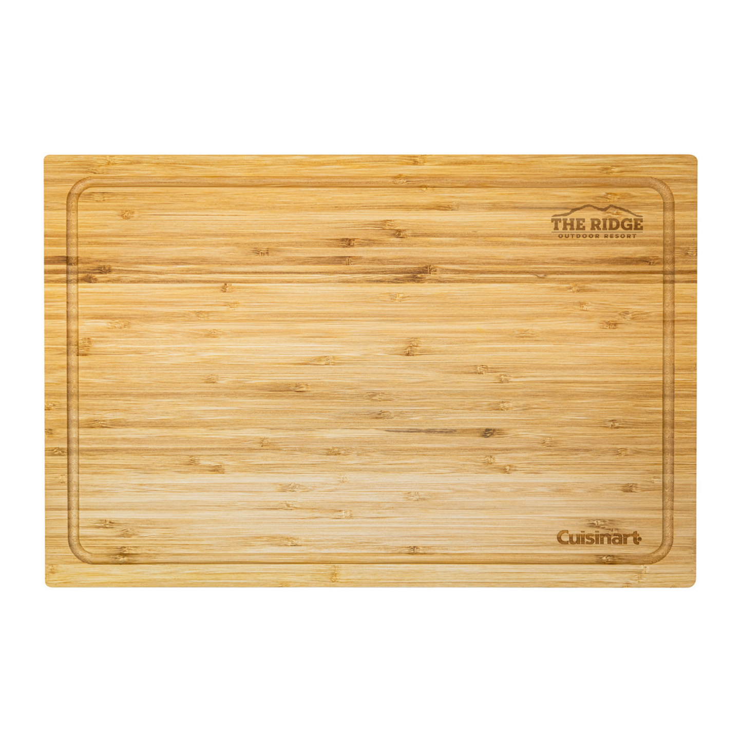 Cuisinart Outdoors® Bamboo Cutting Board With Hidden Tray