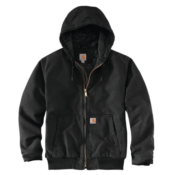 Carhartt Loose Fit Washed Duck Quilt Lined Active Jac