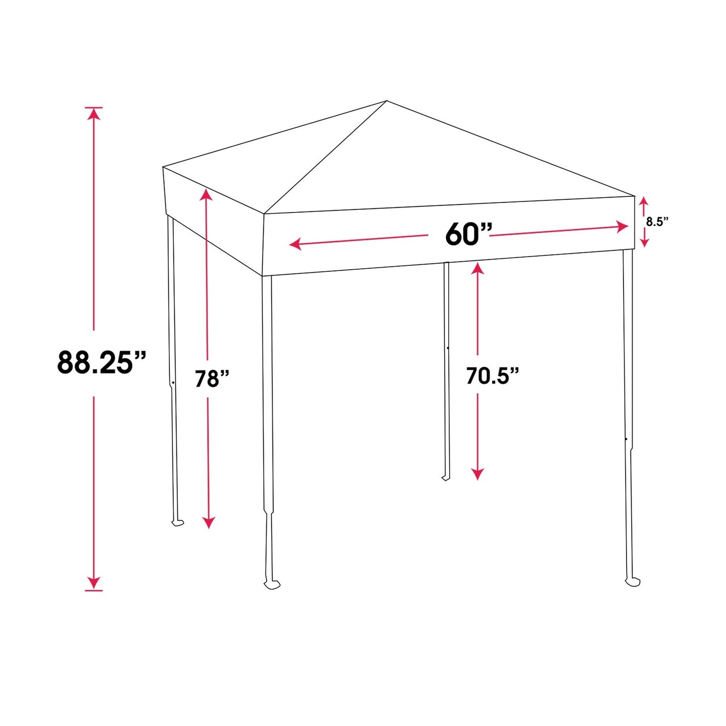 5' Pop Up Tent